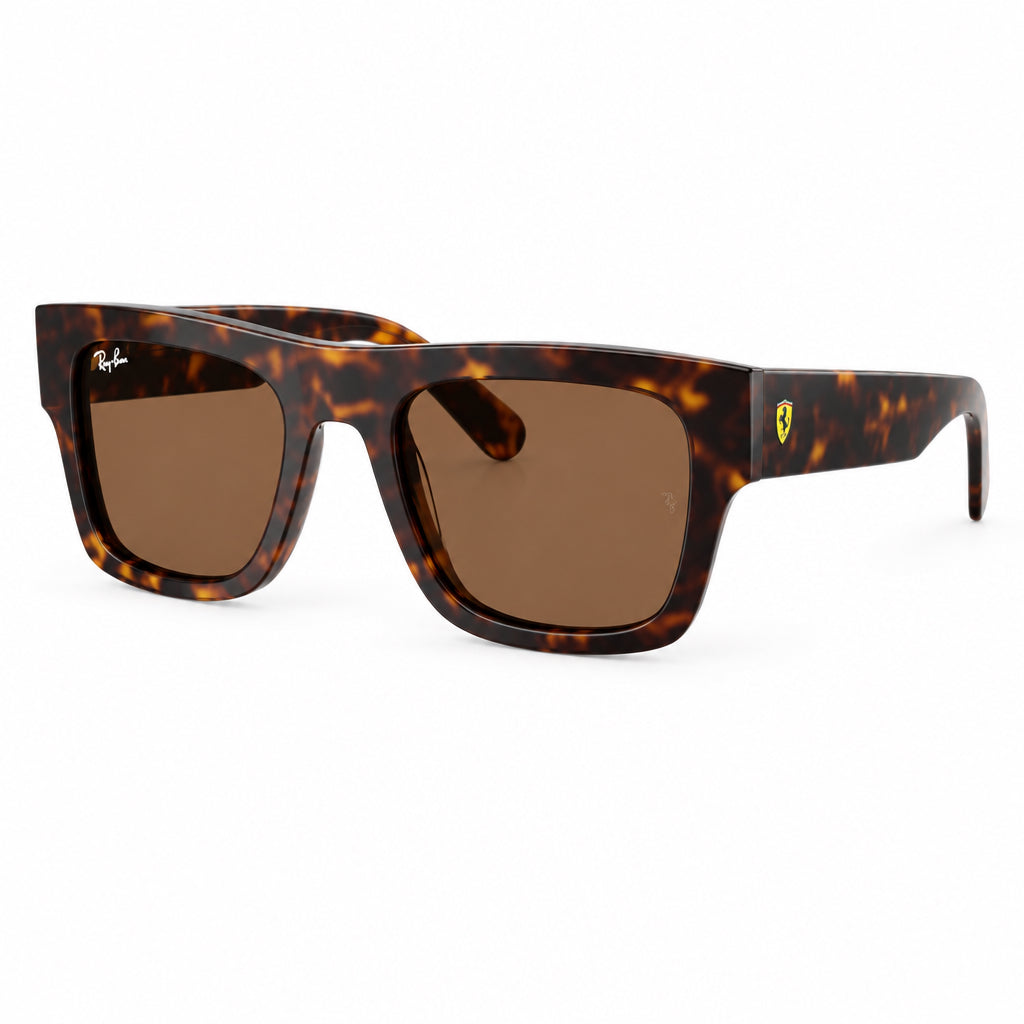 RayBan Original Classic 2217M 7F613 13 Sucederia Ferrari Havana Brown Sunglasses