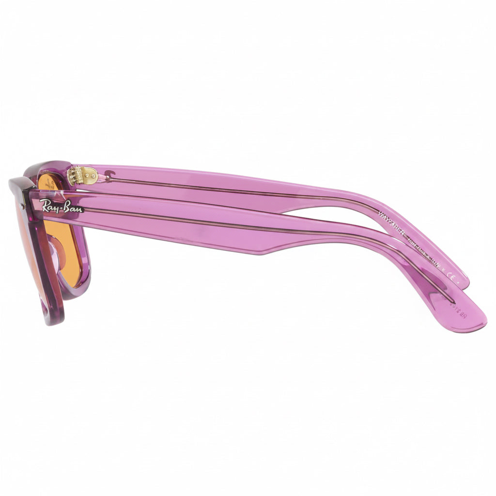 RayBan Original Classic 2140 6613/13 Wayfarer Square Violet Sunglasses