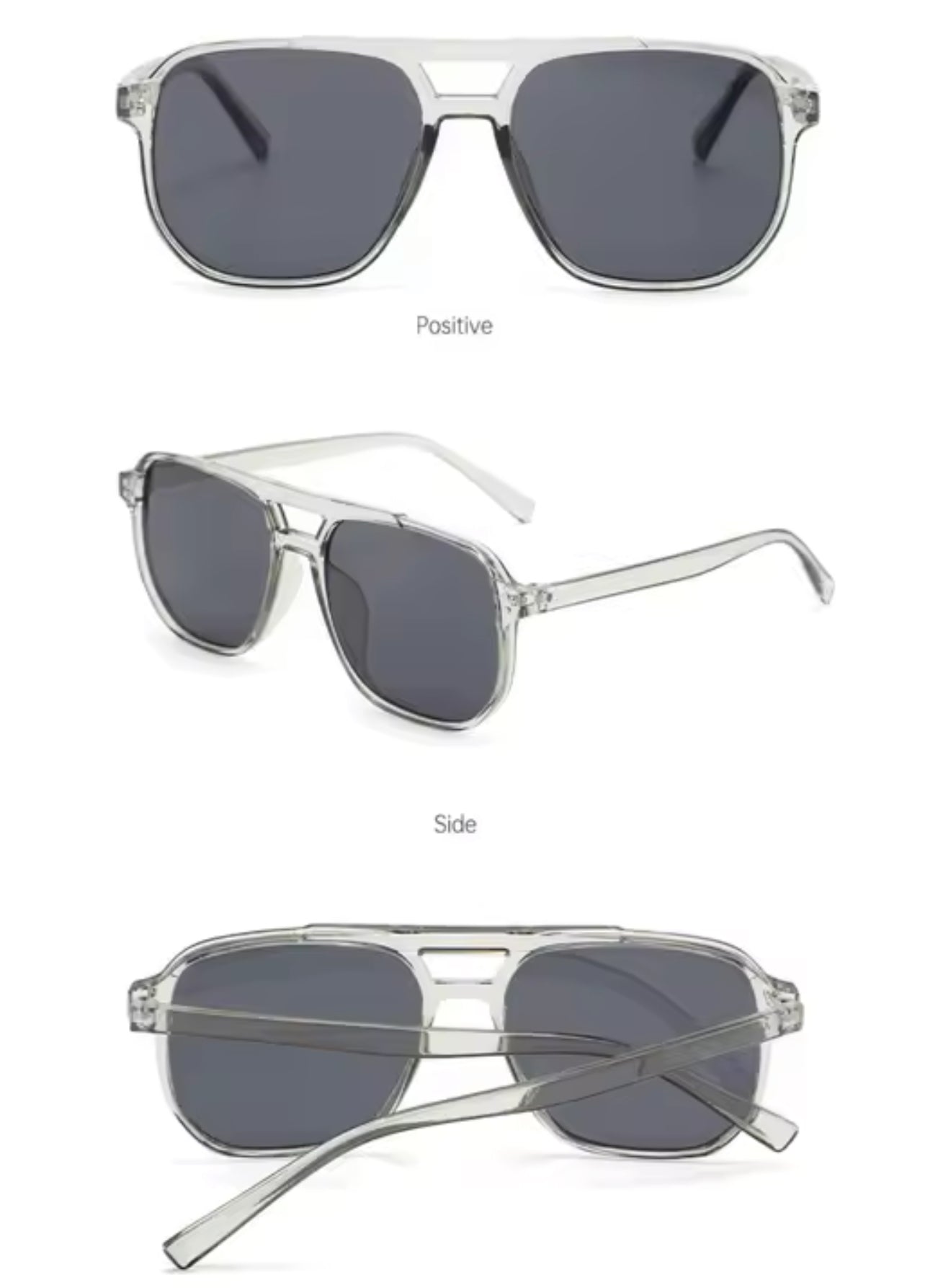 Transparent Polarized Sunglasses