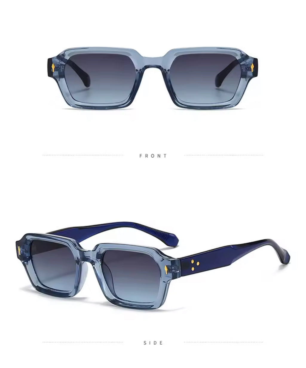 Classic Polarized Ocean Blue Sunglasses