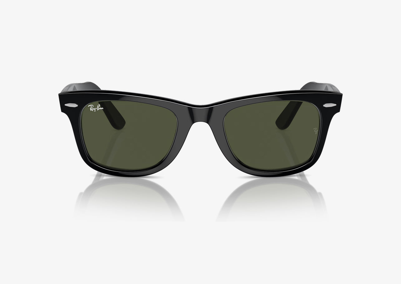 RayBan Original Classic 2140 901 Wayfarer Square Black Sunglasses