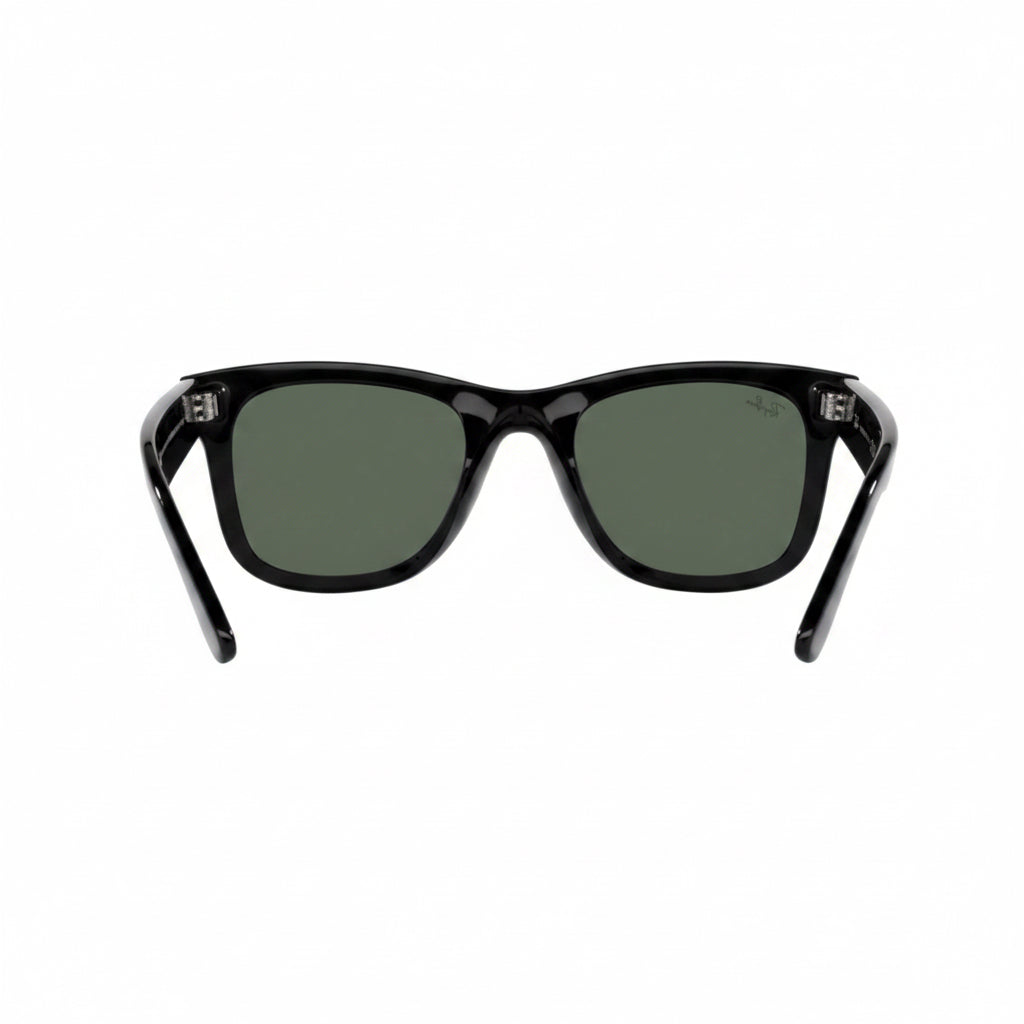 RayBan Original Classic 0502S 6677/VR Wayfarer Reverse Black Sunglasses