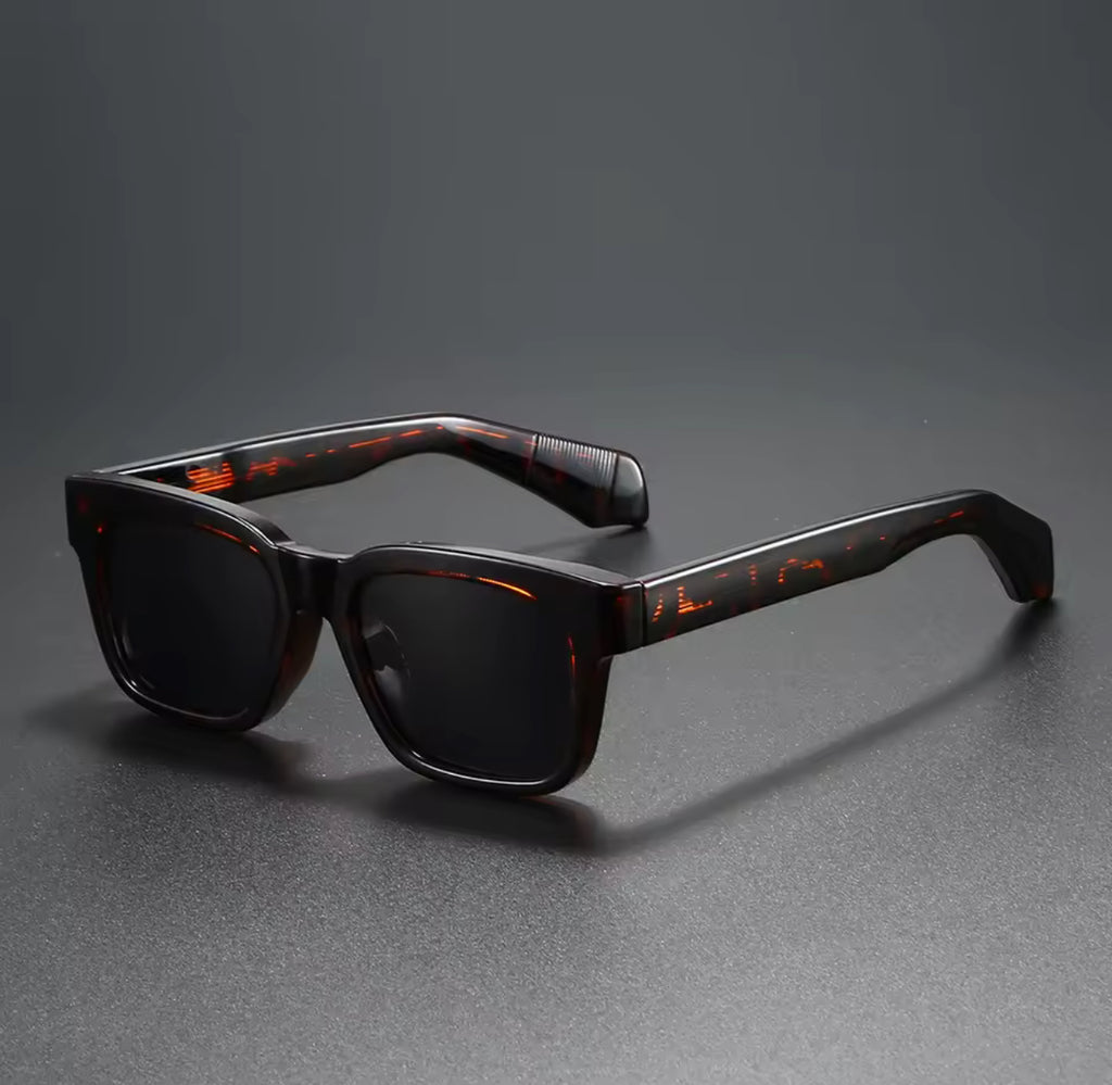 Polarized Leopard Black Sunglasses