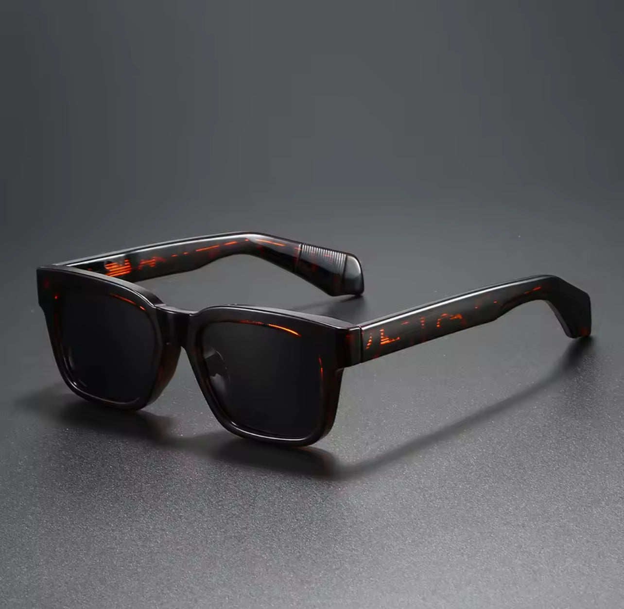 Polarized Leopard Black Sunglasses