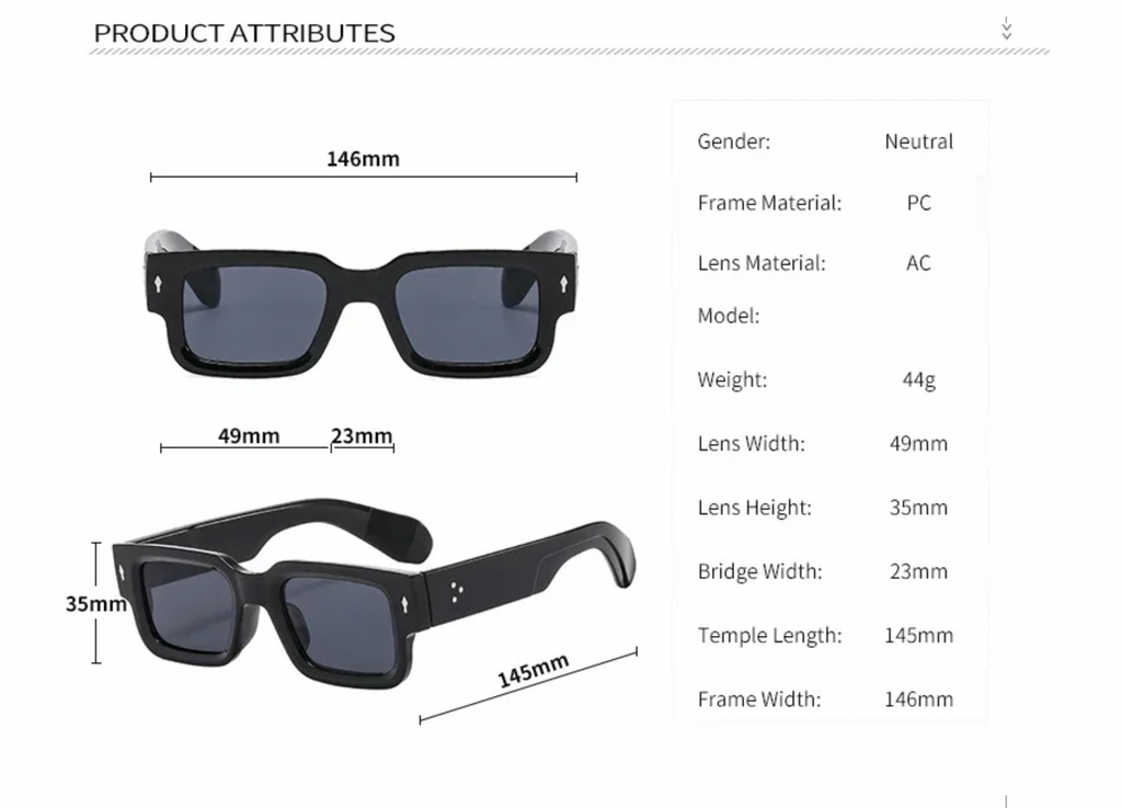 Vanguard Blue Sunglasses