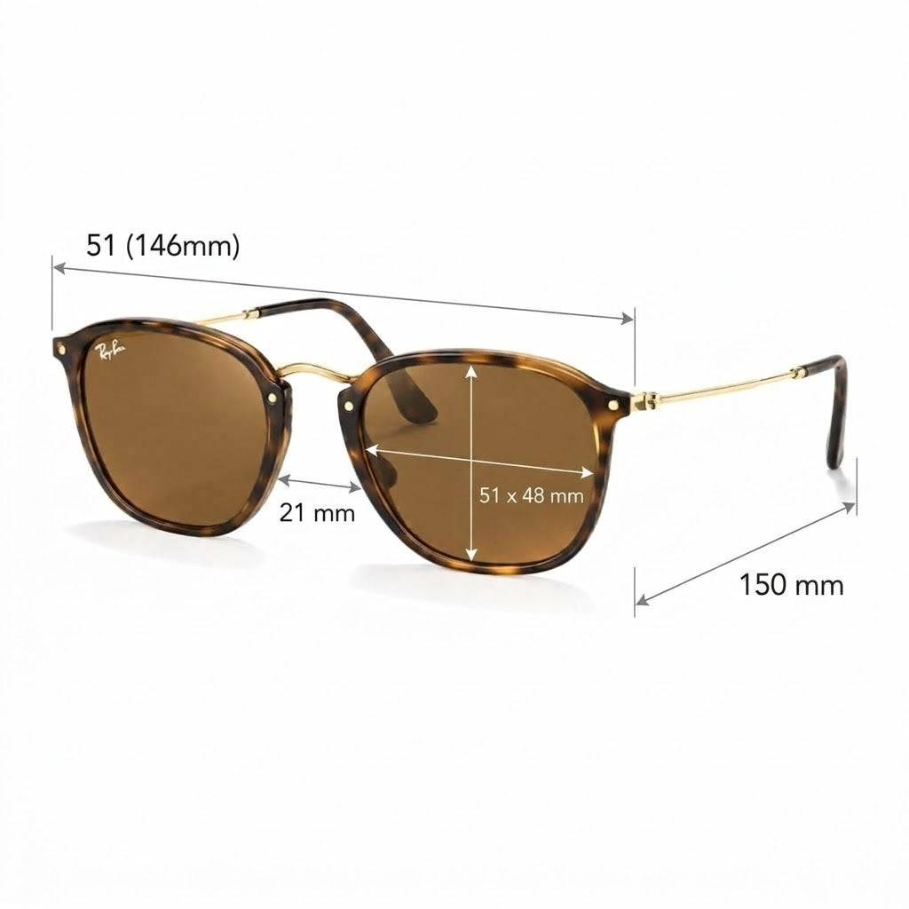 RayBan Original Classic 2448 901 32 Black Sunglasses
