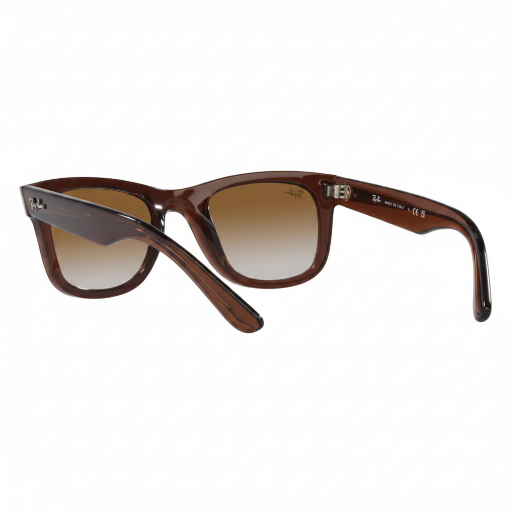 RayBan Original Classic 0502S 6709/CB Wayfarer Reverse Brown Sunglasses