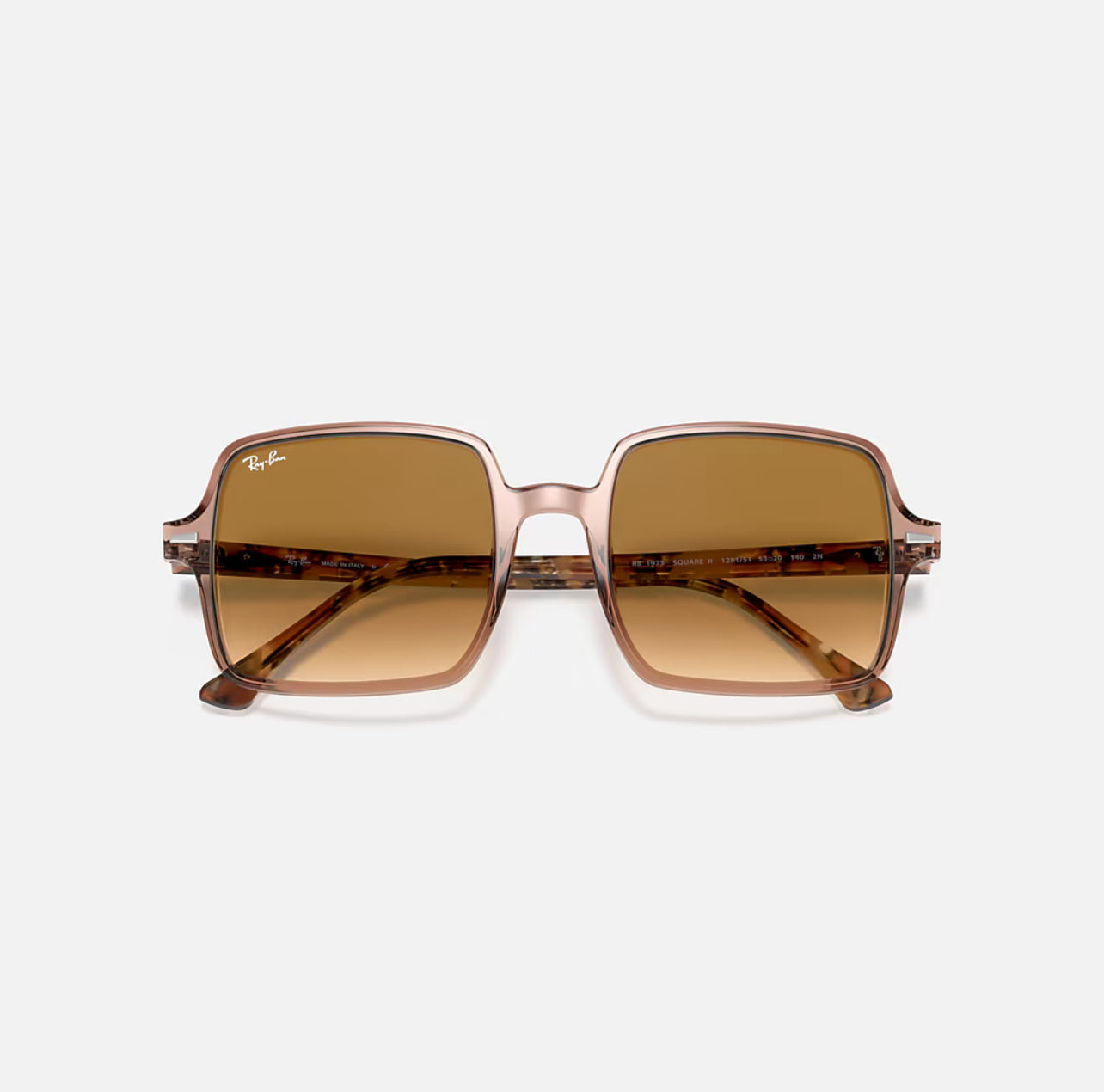 RayBan Original Classic 1973 1281/51 Square II Light Brown Sunglasses