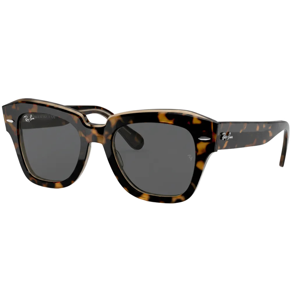 RayBan Original Classic 2186 1292/B1 State Street Havana Brown Sunglasses