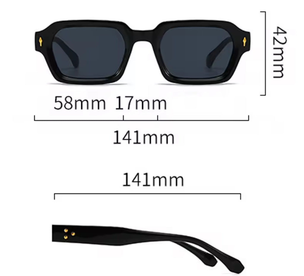 Classic Polarized Black Sunglasses