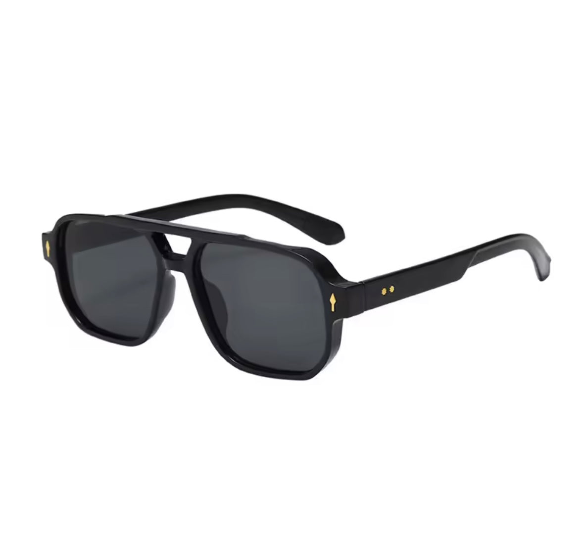 Haze Black Aviator Sunglasses