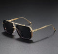 Golden Polarized Steampunk Sunglasses