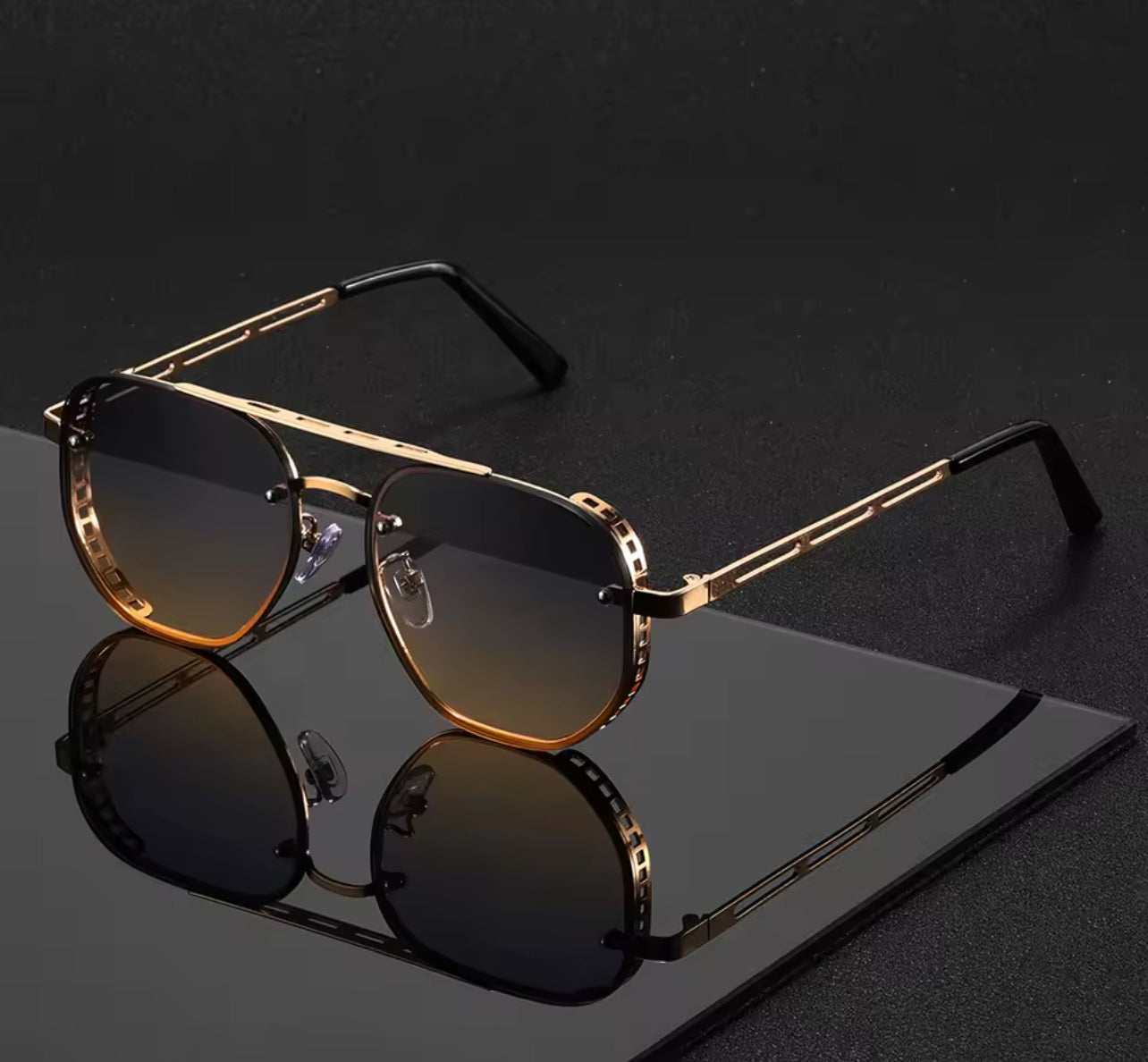 Seven Rock Golden Sunglasses