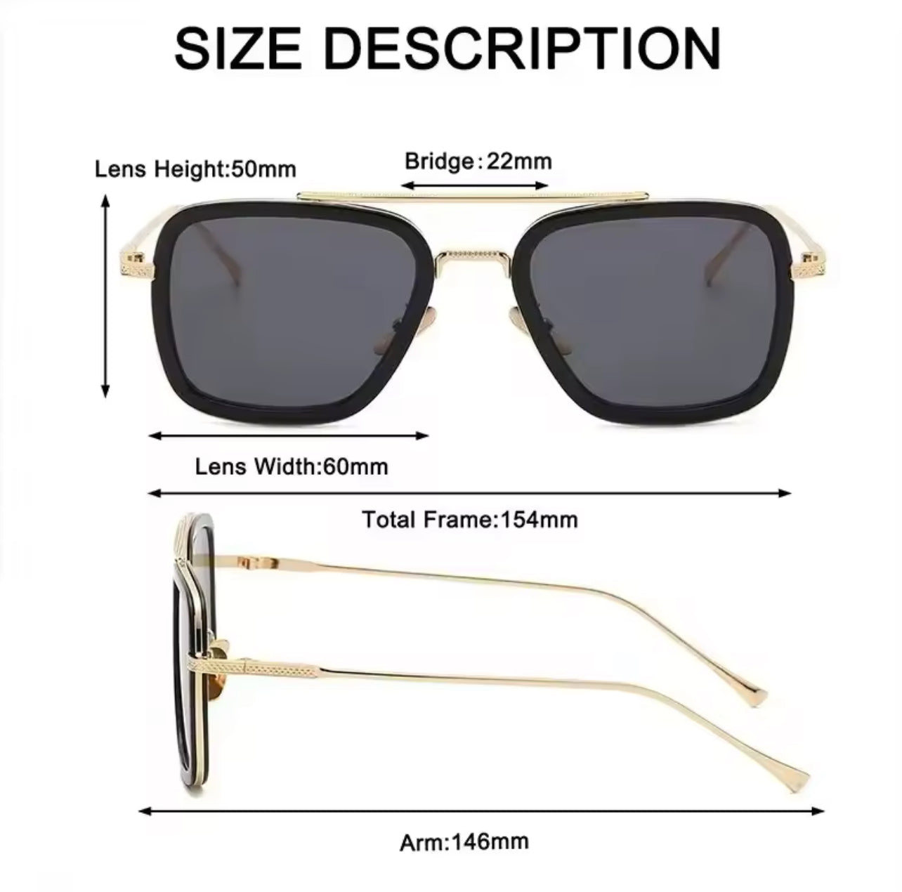Stark Blue Sunglasses