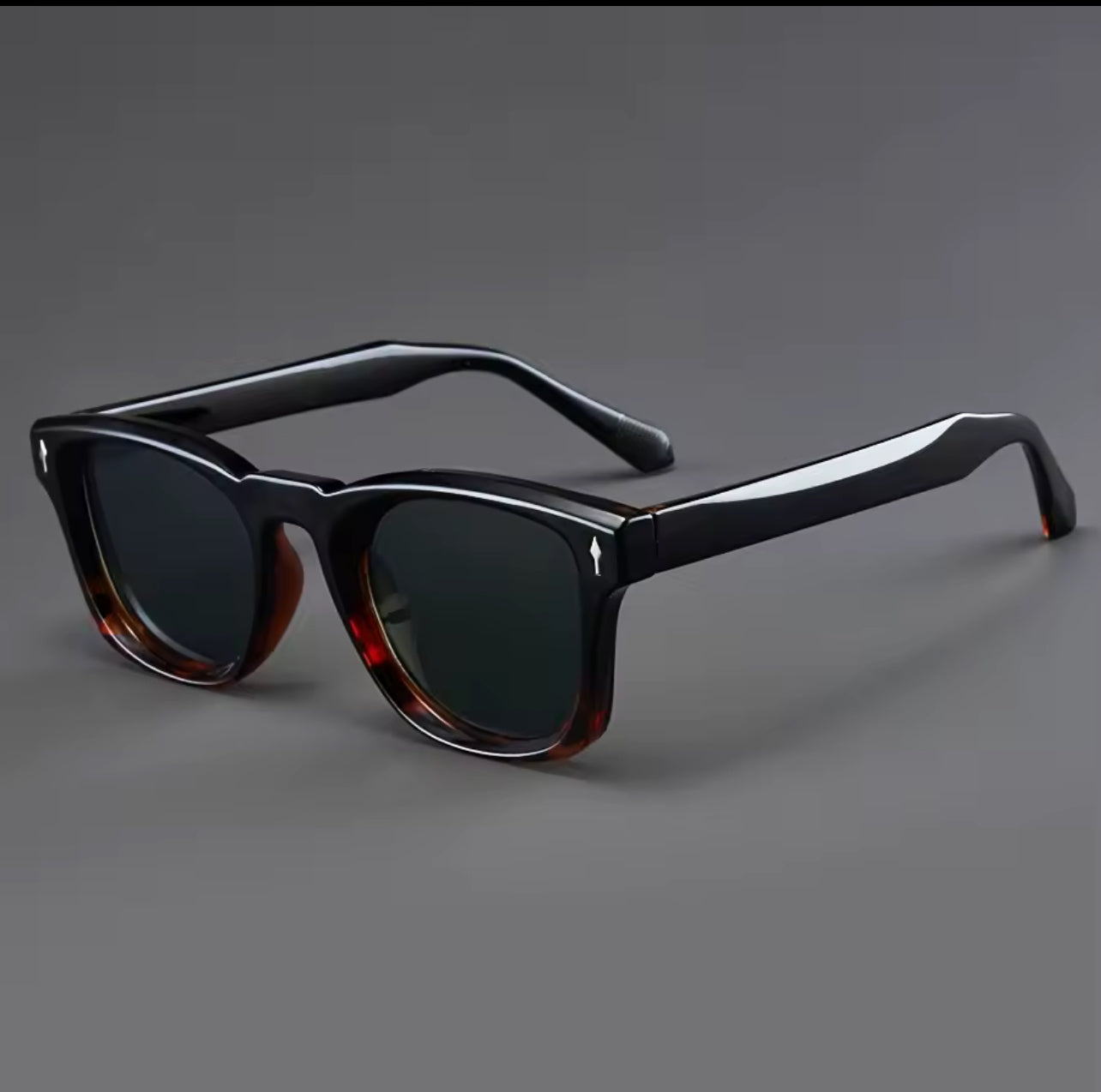 Classic Versatile Polarized Fire Black Sunglasses