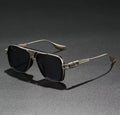 Silver Metal Polarized Sunglasses