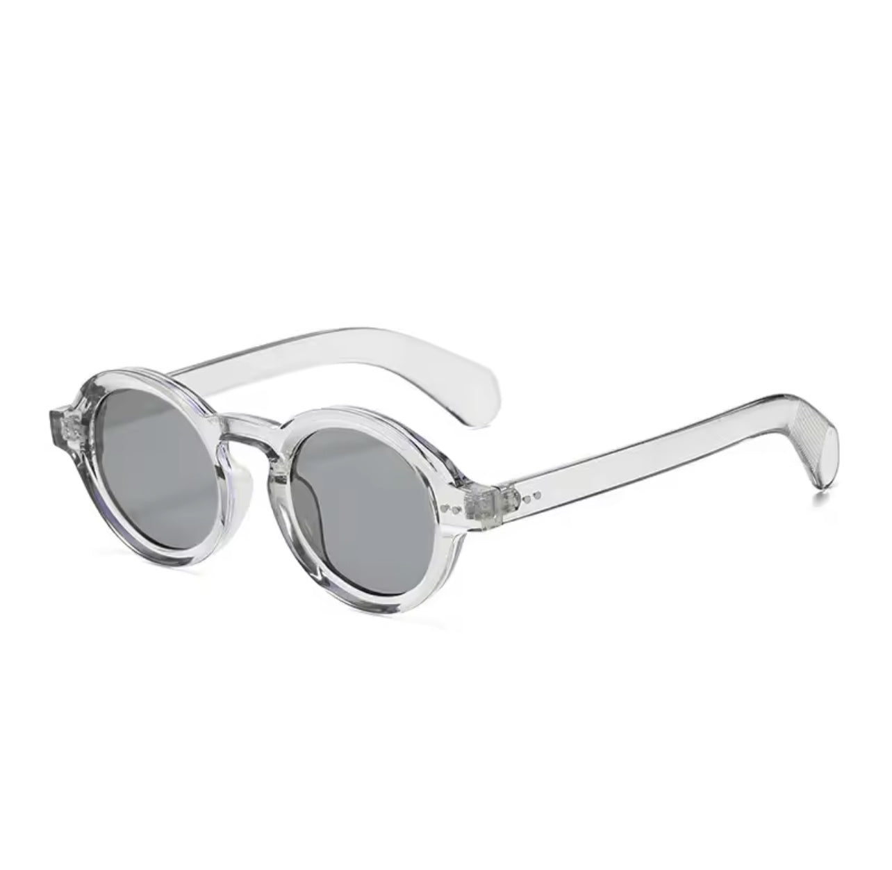 Grey Round Sunglasses