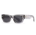 Minimalist Polarized Transparent Sunglasses