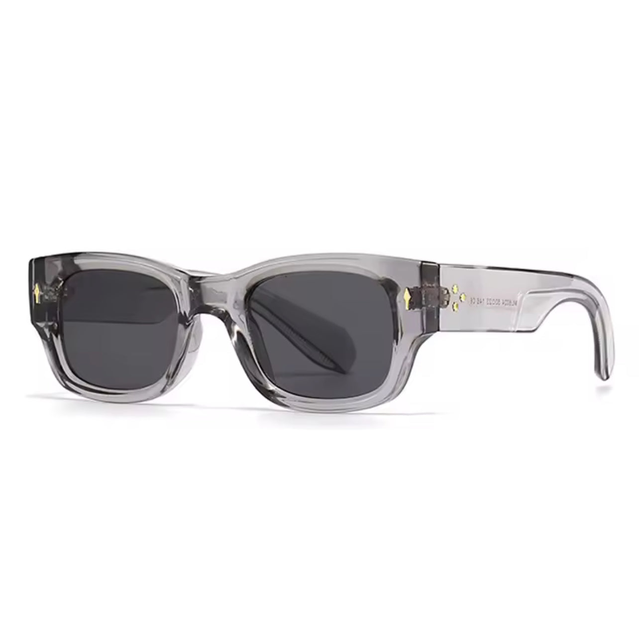 Minimalist Polarized Transparent Sunglasses