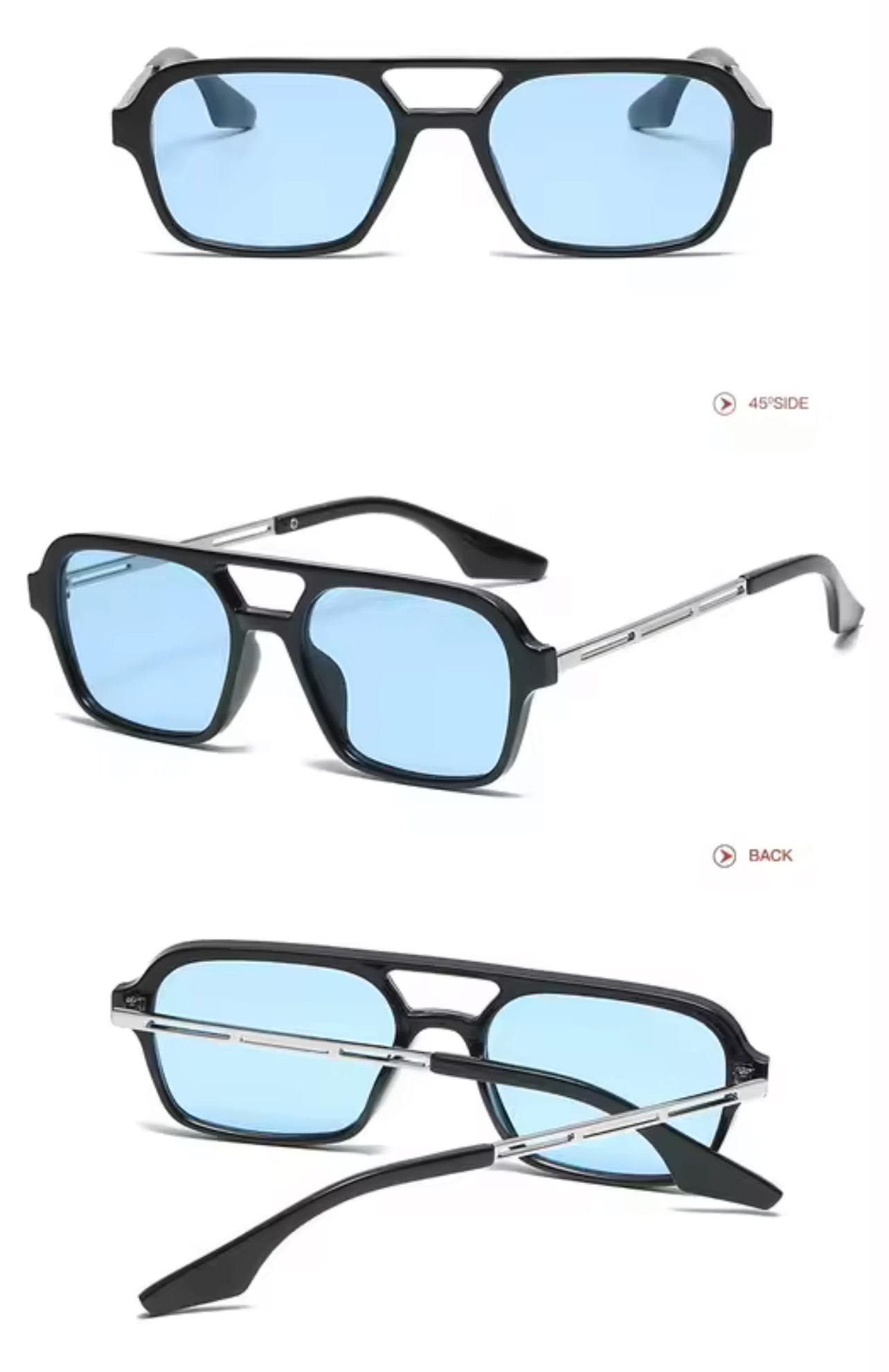 Classic Blue Night Sunglasses