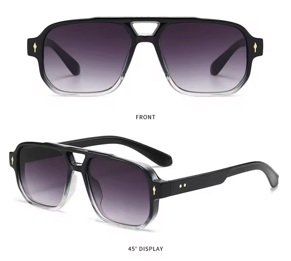 Haze Purple Aviator Sunglasses