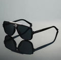 Van Drake Black Polarized Sunglasses