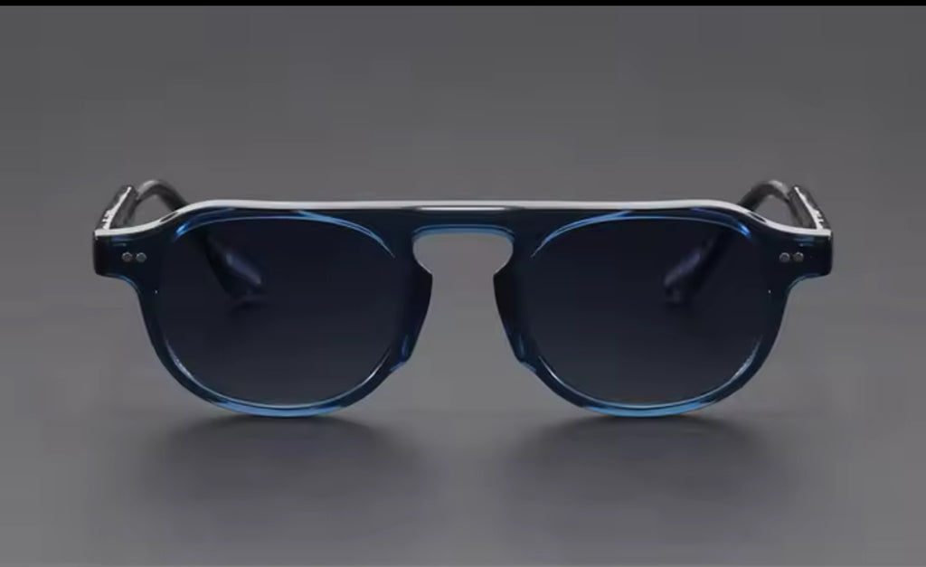Classic Sunglasses Blue Shades