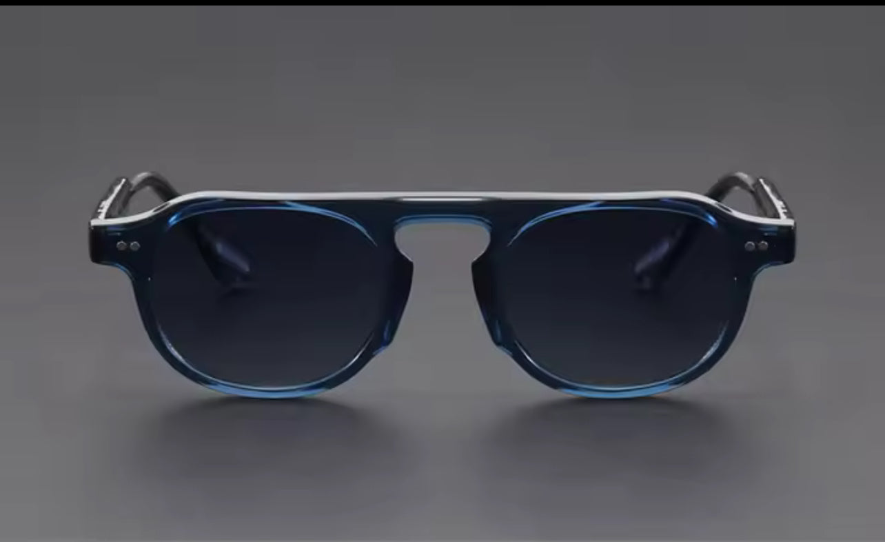 Classic Sunglasses Blue Shades