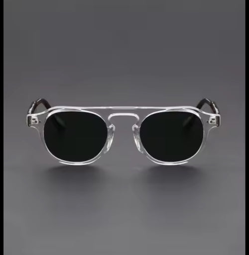 Classic Sunglasses Floral Clear Shades