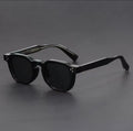 Retro Polarized Black Sunglasses