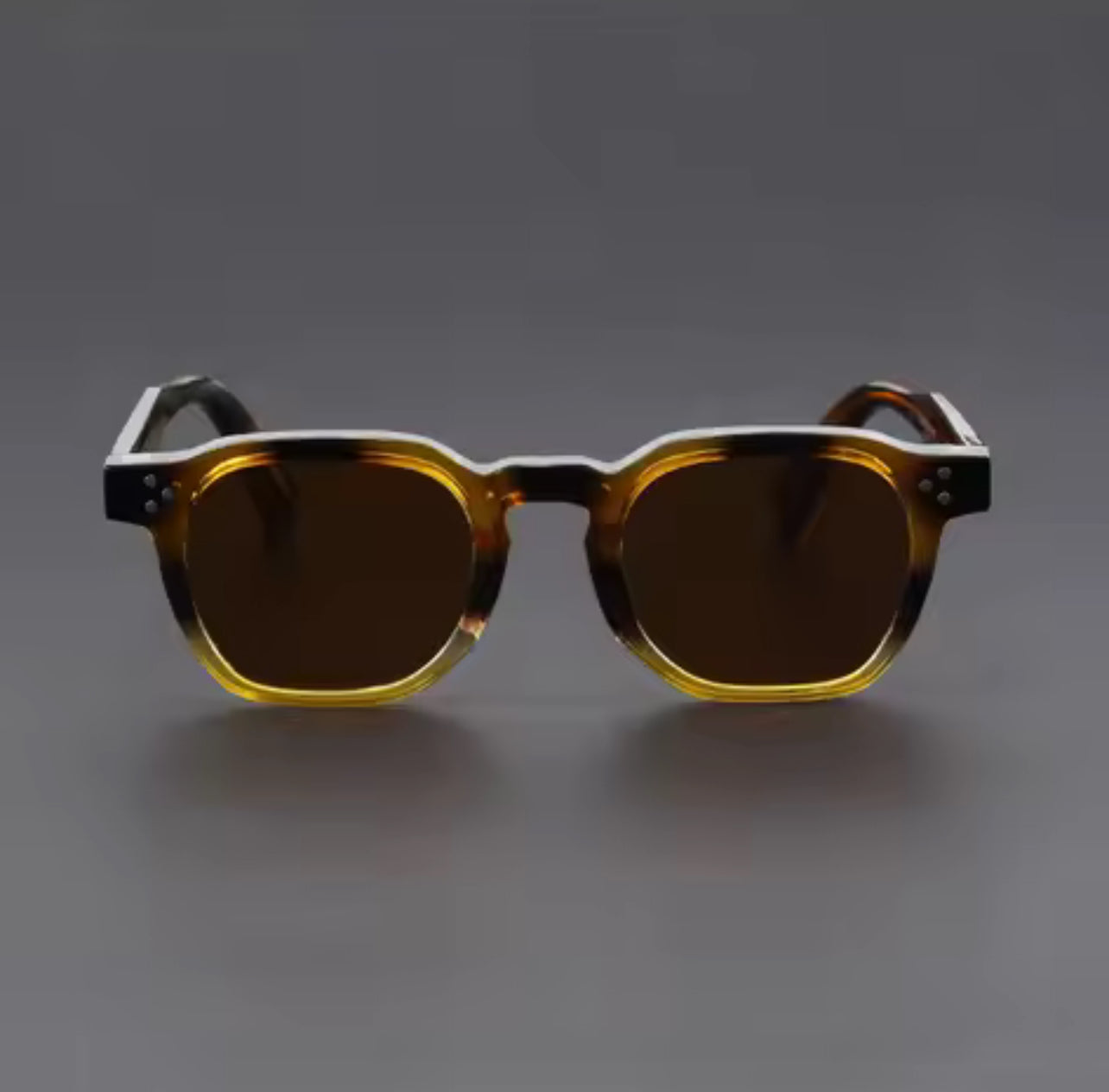 Retro Polarized Floral Sunglasses