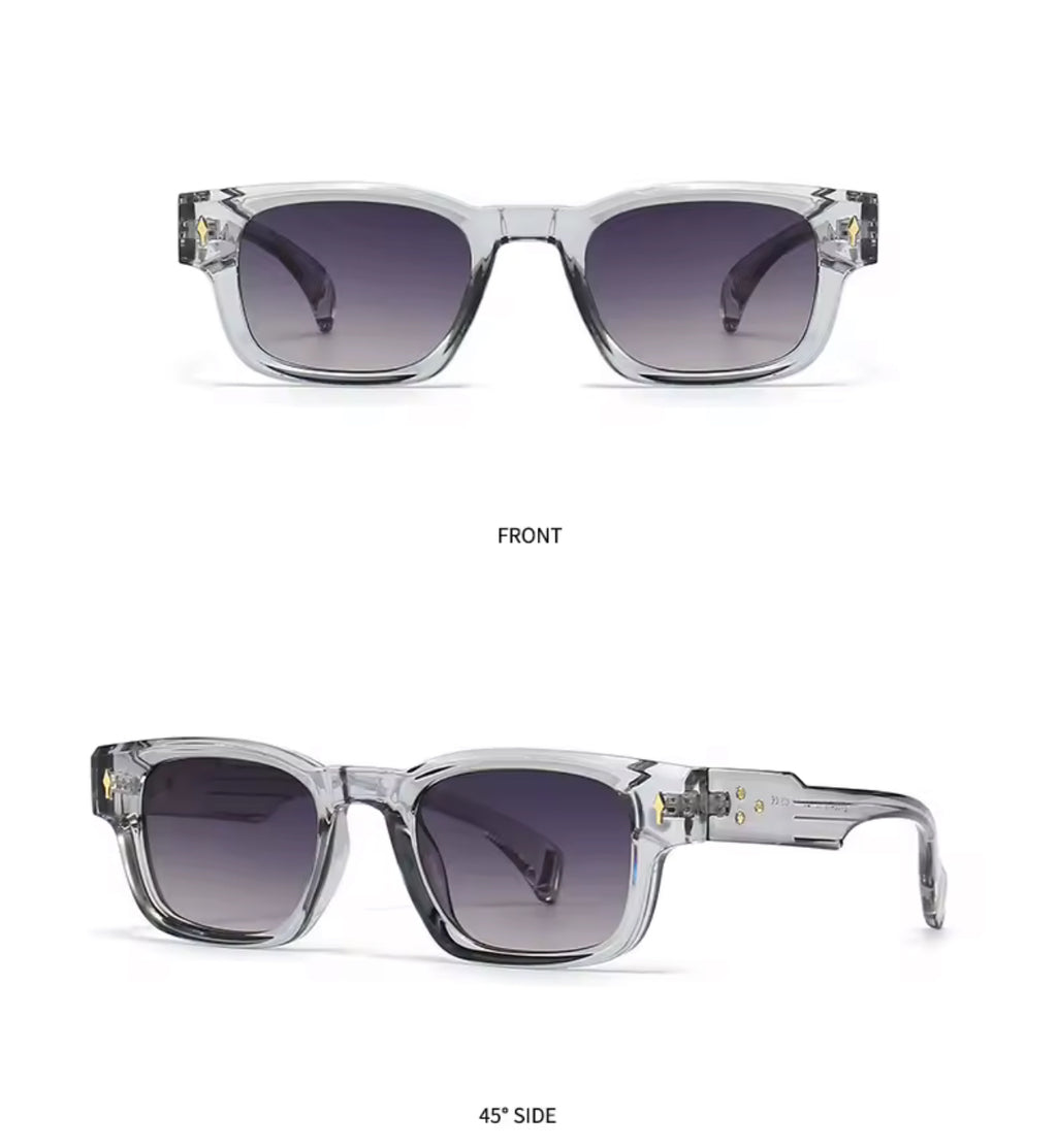 Retro Punk Radiant Grey Sunglasses