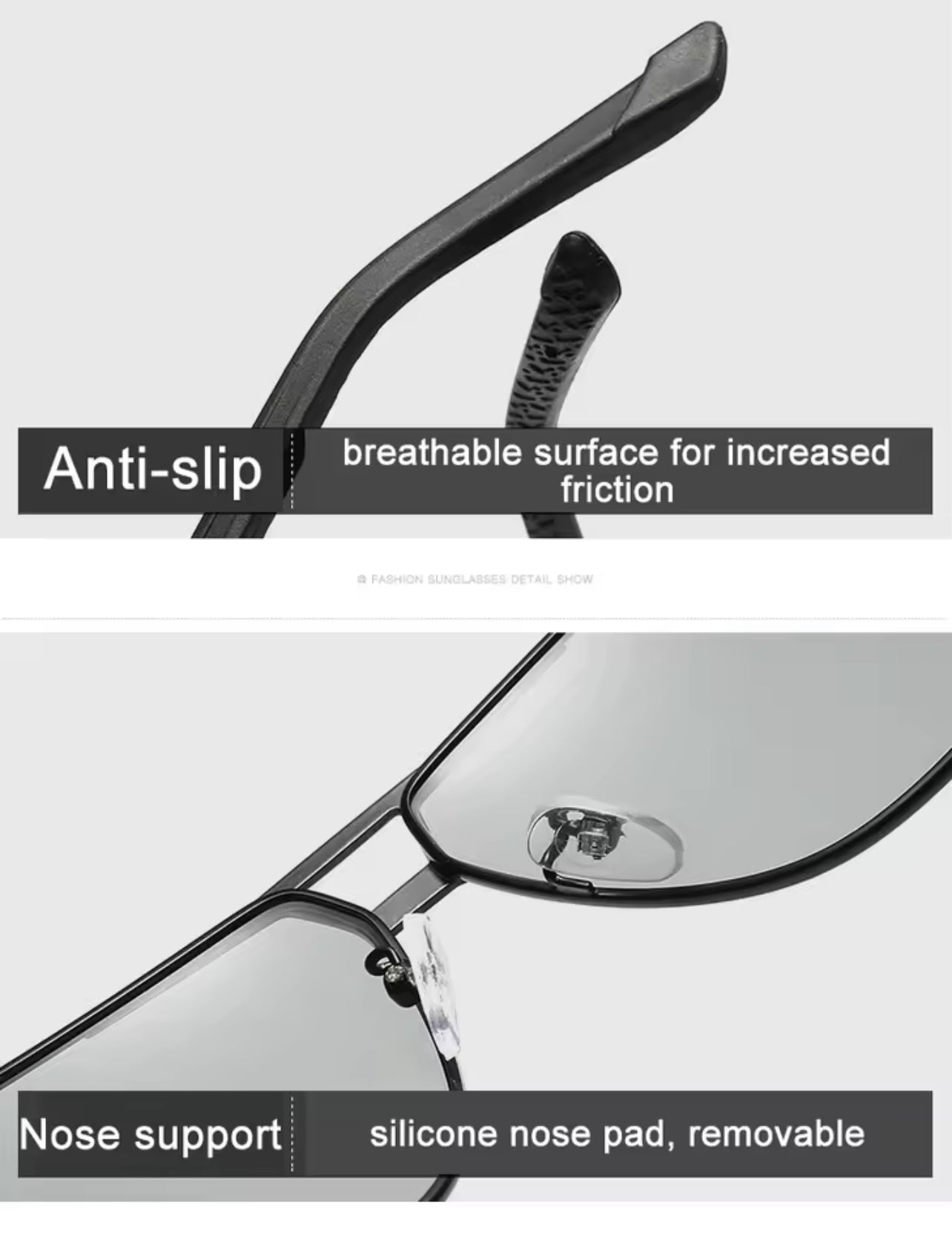 Polarized Vision Photochromic Sunglasses