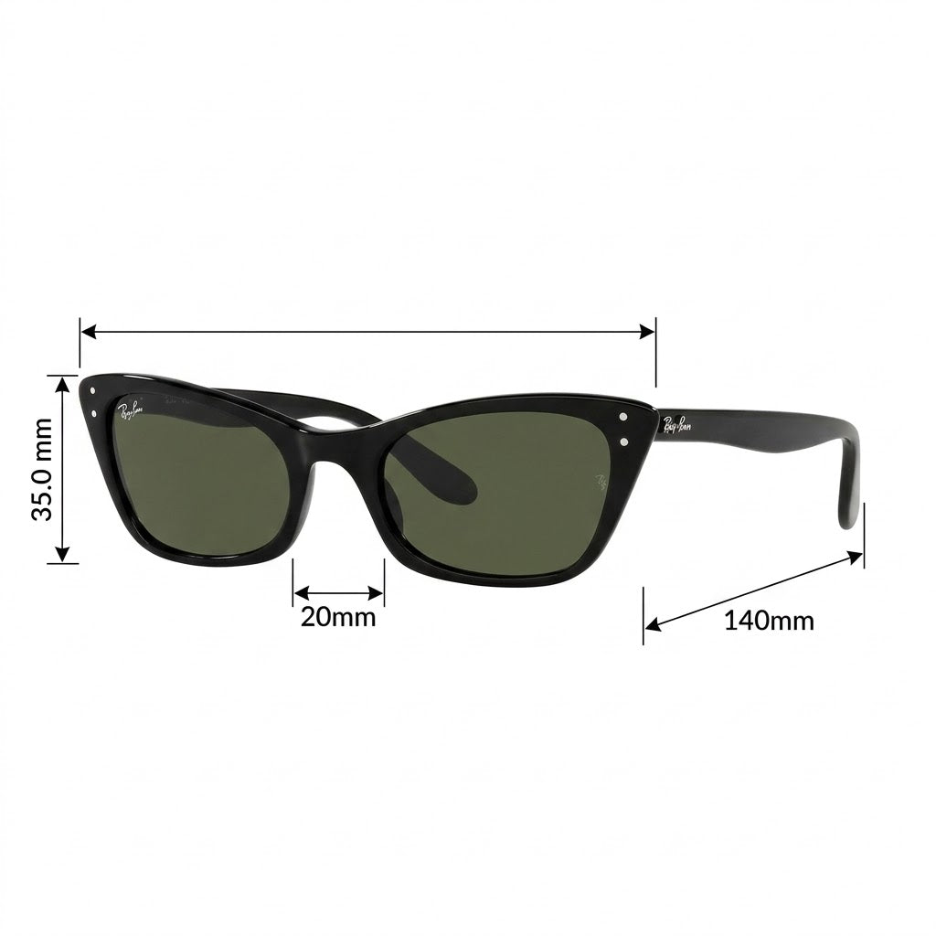RayBan Original Classic 2299 1243 86 Lady Burbank Grey Blue Sunglasses