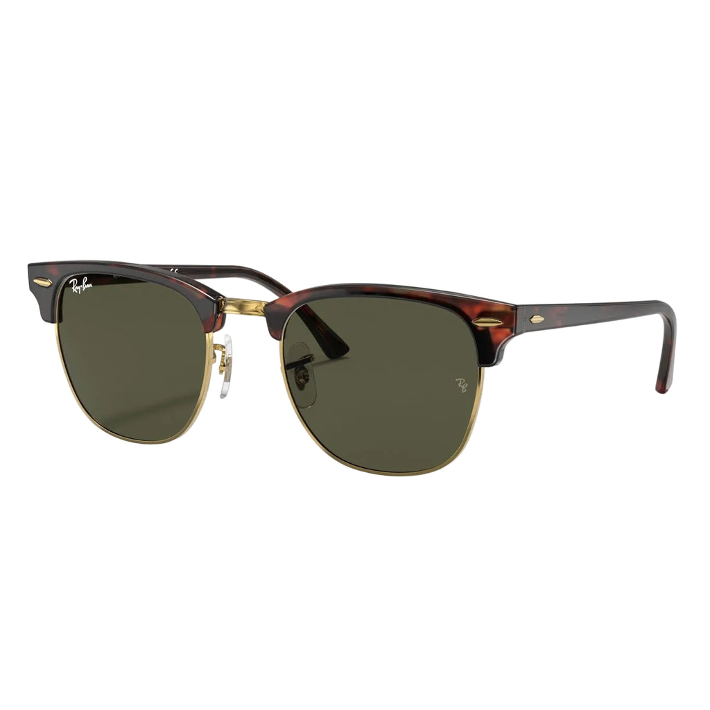 RayBan Original Classic 3016 W0366 Clubmaster Classic Havana Gold Sunglasses