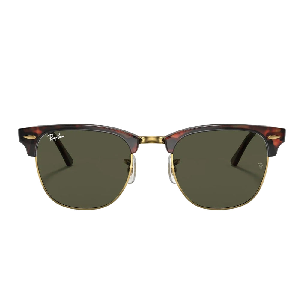 RayBan Original Classic 3016 W0366 Clubmaster Classic Havana Gold Sunglasses