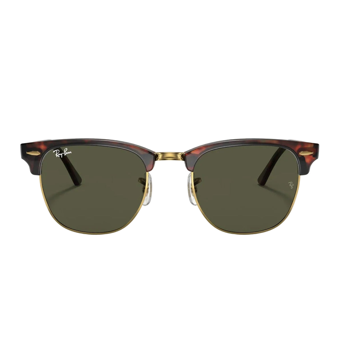 RayBan Original Classic 3016 W0366 Clubmaster Classic Havana Gold Sunglasses