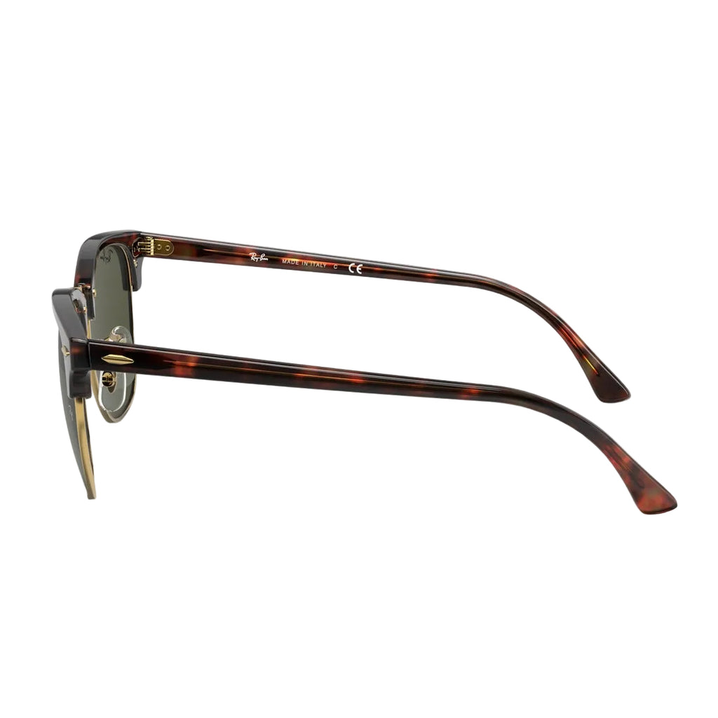 RayBan Original Classic 3016 W0366 Clubmaster Classic Havana Gold Sunglasses