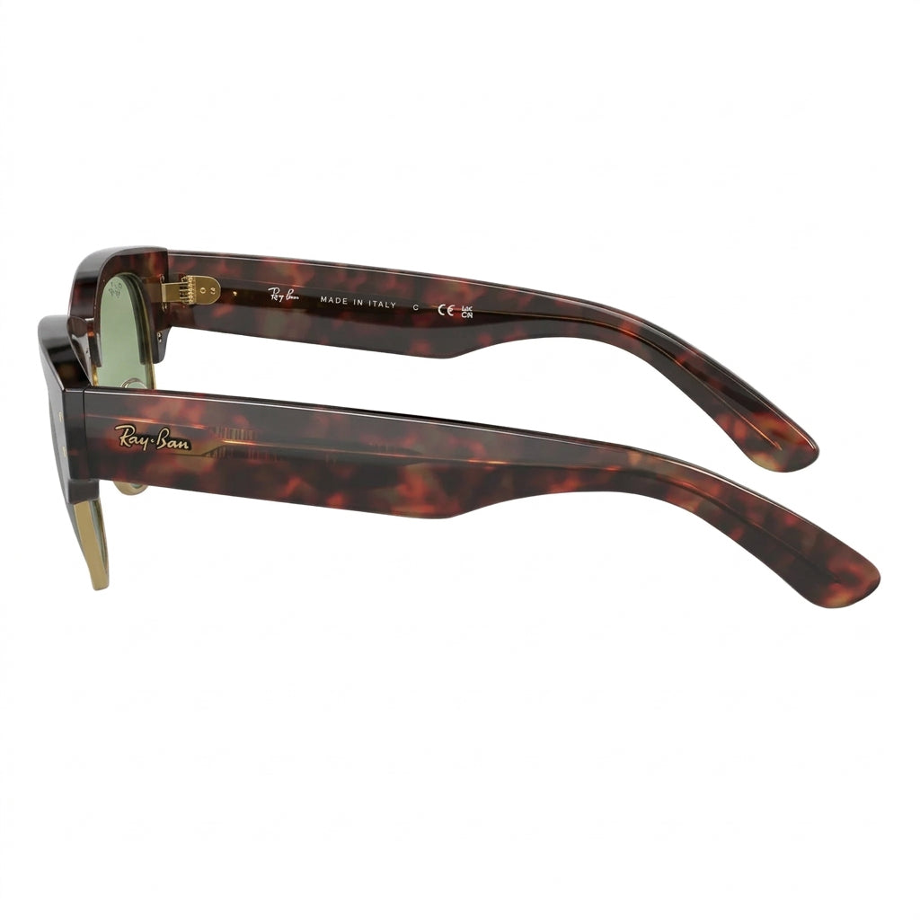 RayBan Original Classic 0316S 990-31 Mega Clubmaster Havana Gold Sunglasses
