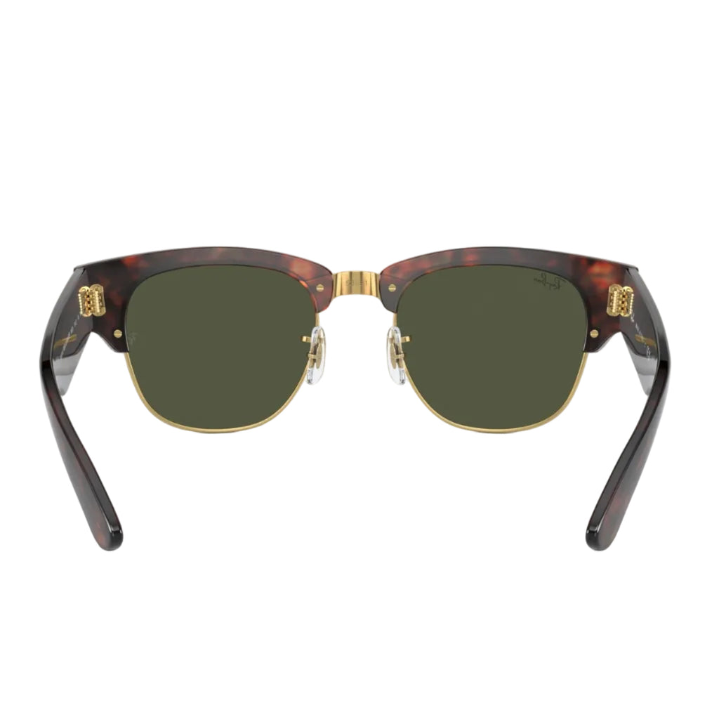 RayBan Original Classic 0316S 990-31 Mega Clubmaster Havana Gold Sunglasses