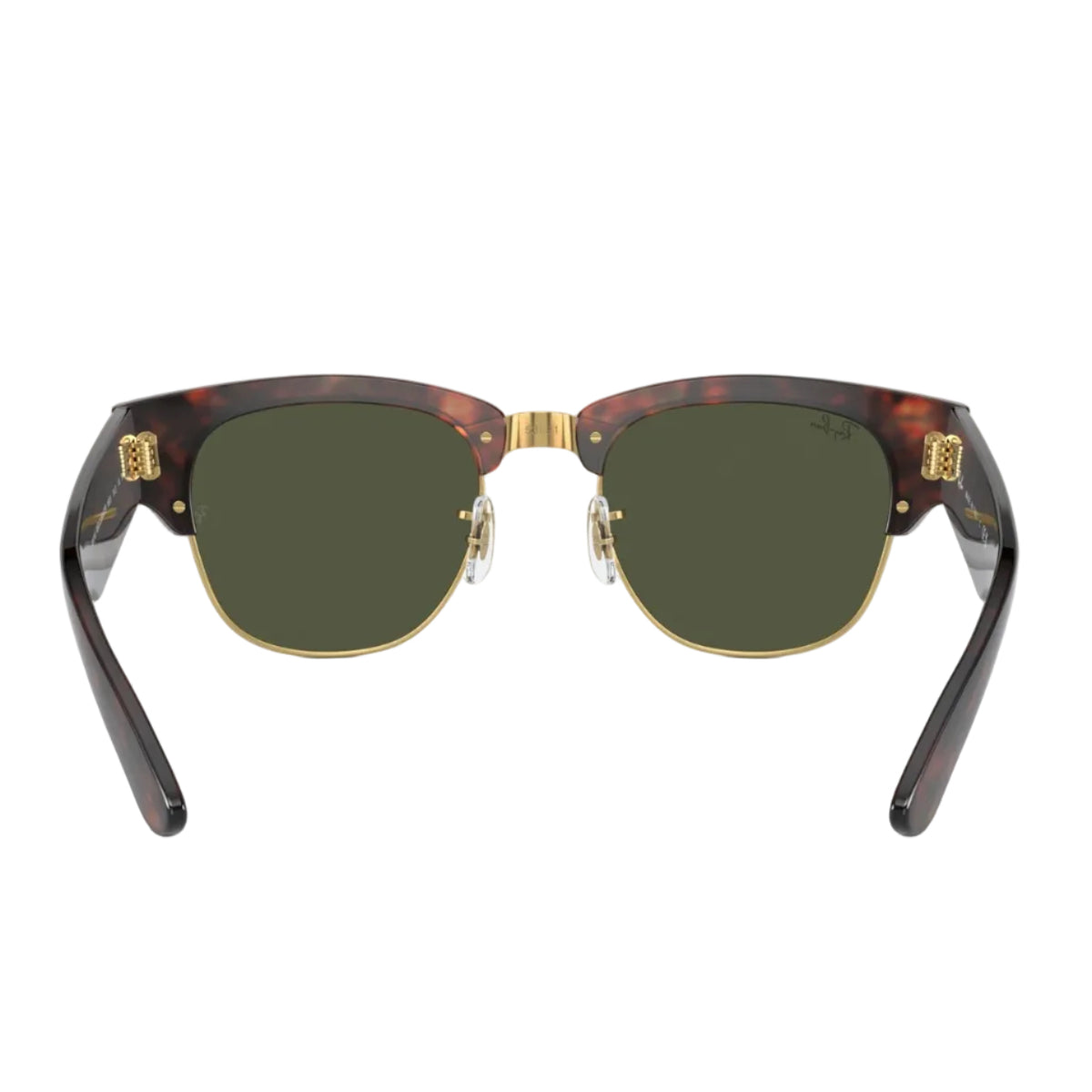 RayBan Original Classic 0316S 990-31 Mega Clubmaster Havana Gold Sunglasses