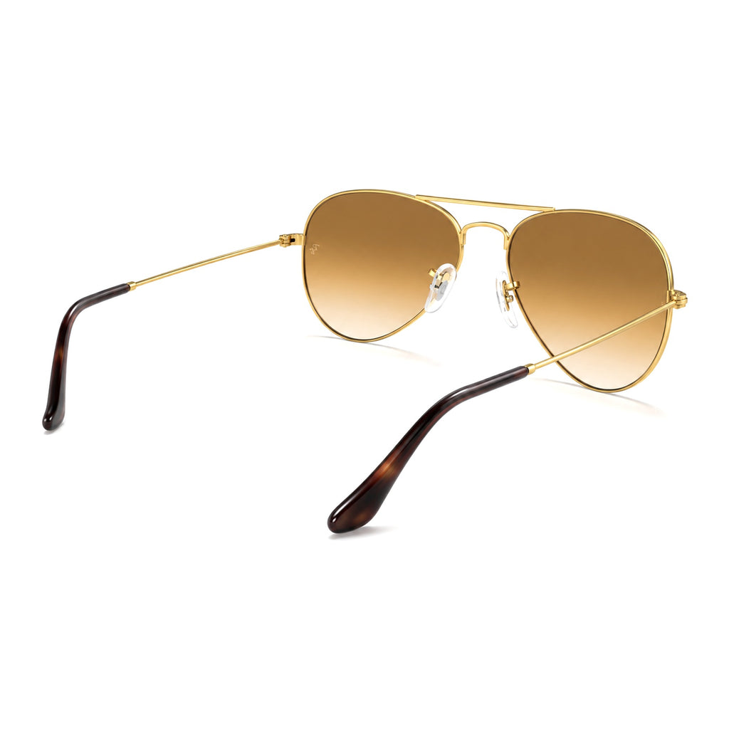 RayBan Original Classic 3025 001-51 Aviator Gradient Polished Gold Rim Sunglasses