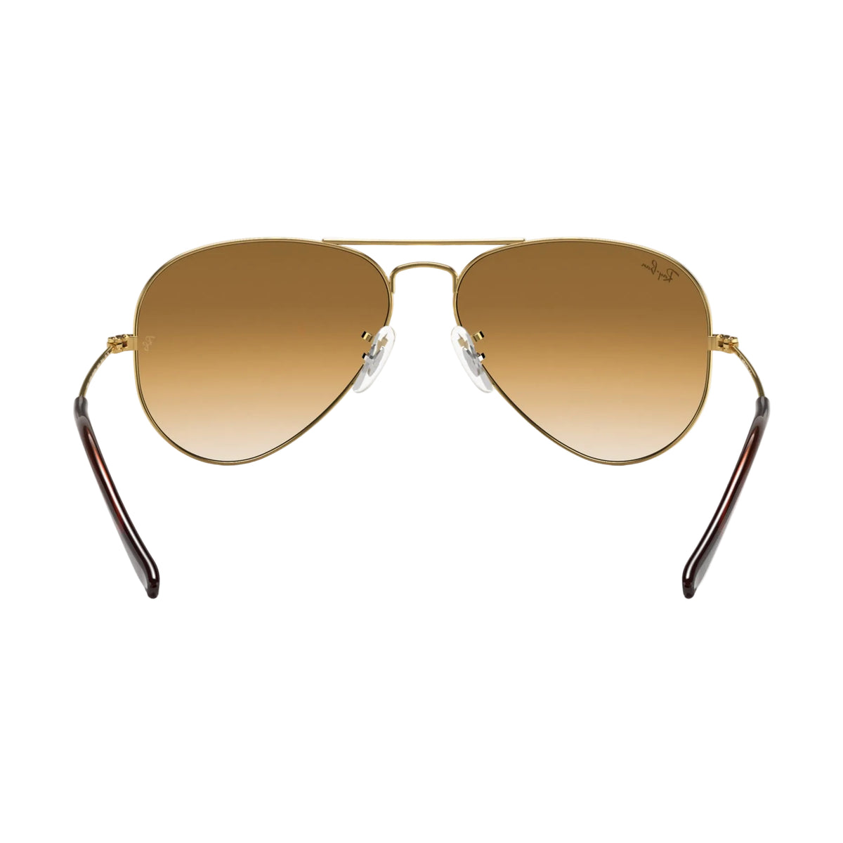 RayBan Original Classic 3025 001-51 Aviator Gradient Polished Gold Rim Sunglasses