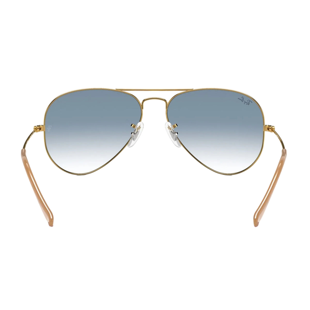 RayBan Original Classic 3025 001-3F Aviator Gradient Polished Gold Rim Sunglasses