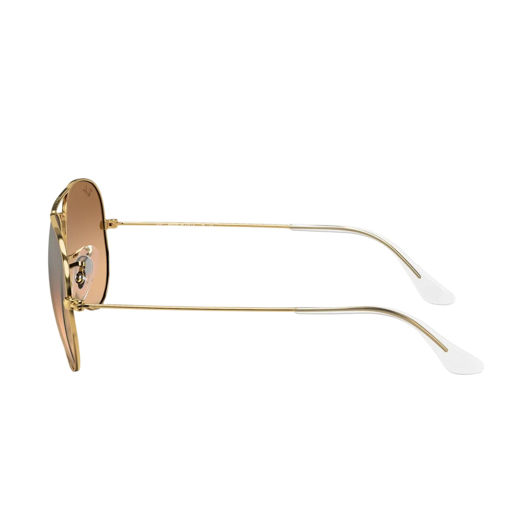 RayBan Original Classic 3025 001-3E Aviator Gradient Polished Gold Rim Sunglasses