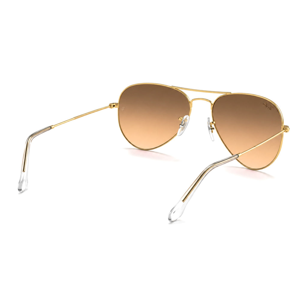 RayBan Original Classic 3025 001-3E Aviator Gradient Polished Gold Rim Sunglasses