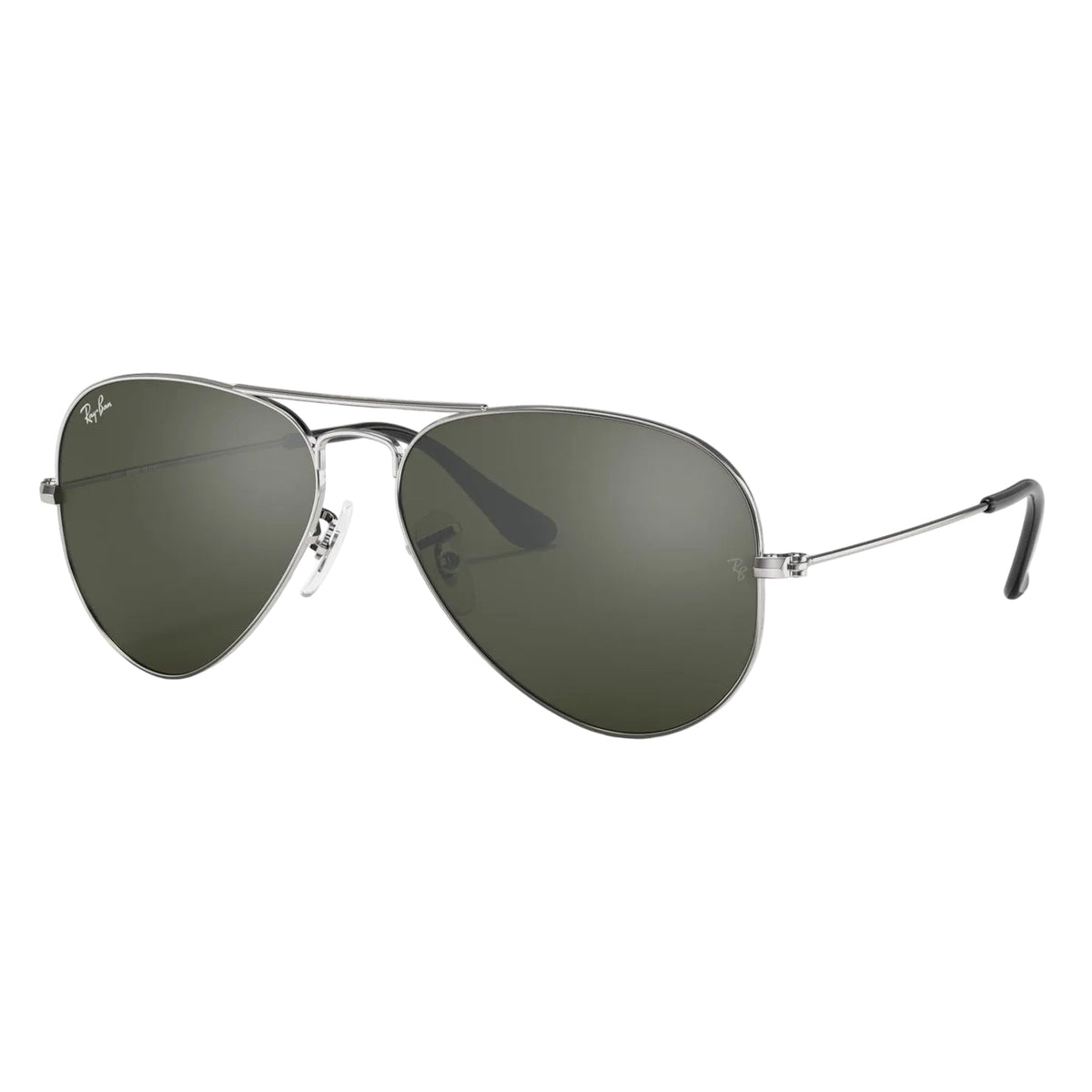 RayBan Original Classic 3025 W3277 Aviator Mirror Polished Silver Sunglasses