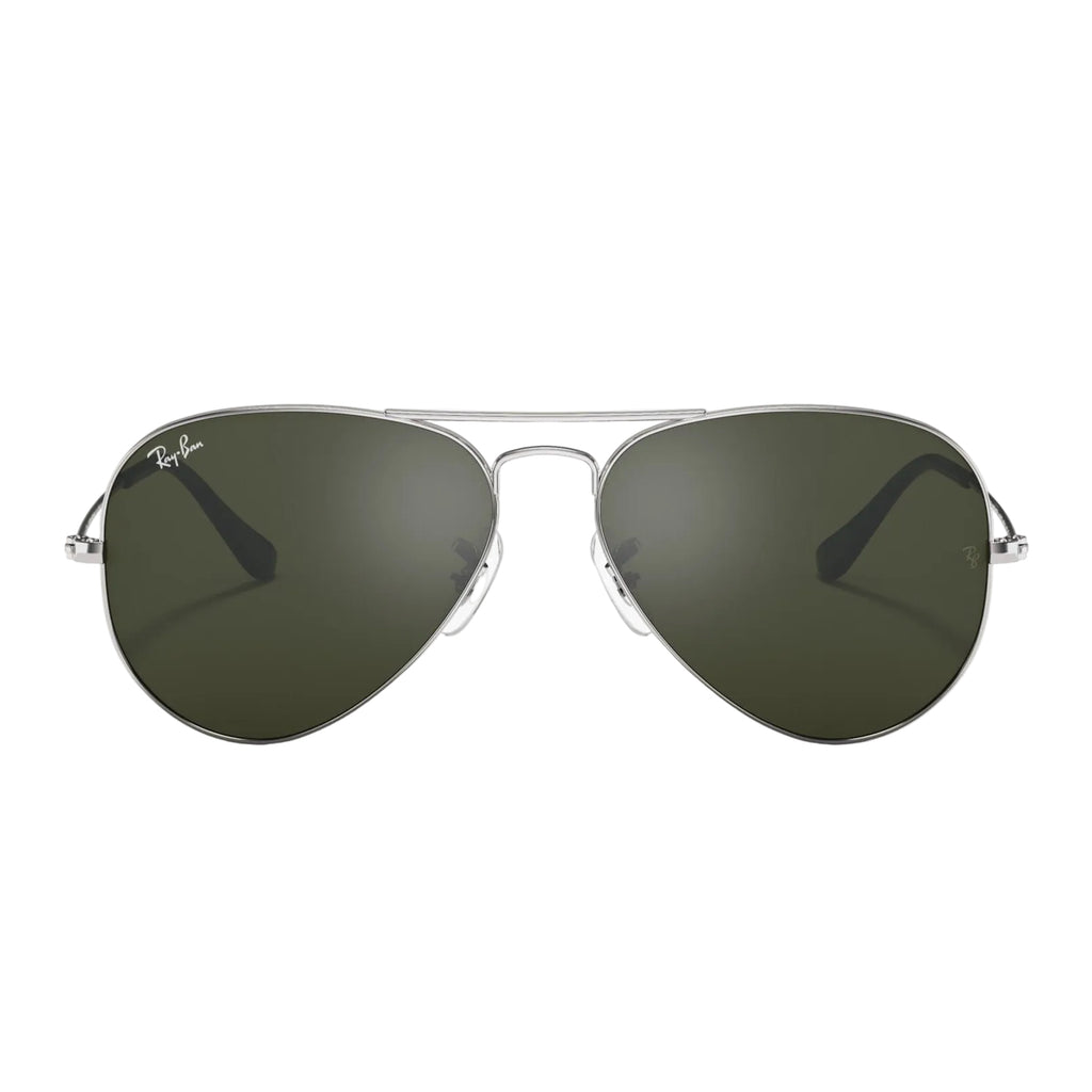 RayBan Original Classic 3025 W3277 Aviator Mirror Polished Silver Sunglasses