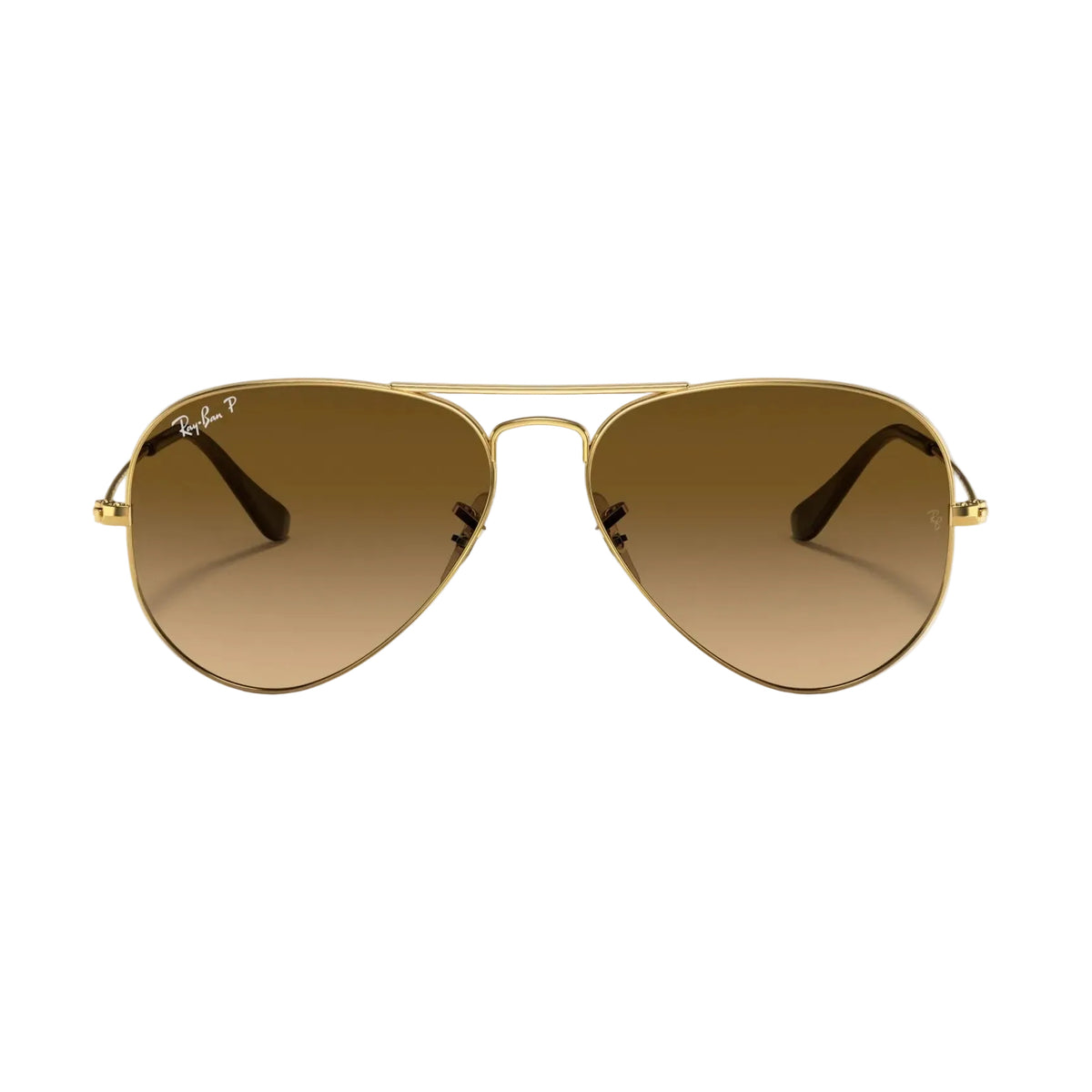 RayBan Original Classic 3025 001-M2 Aviator Gradient Polished Gold Rim Sunglasses