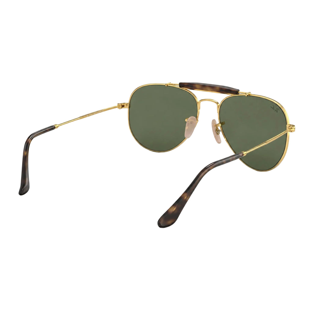 RayBan Original Classic 3029 181 Outdoorsman Havana Collection Bright Gold Rim Sunglasses